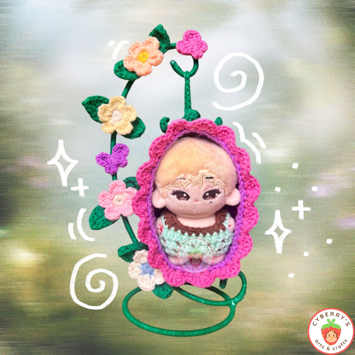 a gentle mix of blooms and magic 🌸✨

crochet mini garden swing for kpop dolls!

starts at Php 600~

dms to order 💌

🏷️ wts lfb ph commission clothes doll cheetah lee 10cm teolaegi keyring display mark nct dream 127 wish sunoo enhypen exo seventeen baekhyun bts flowers riize