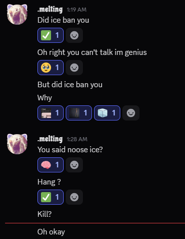 _colon_three_'s tweet image. discord limited my account so i have to talk like a caveman