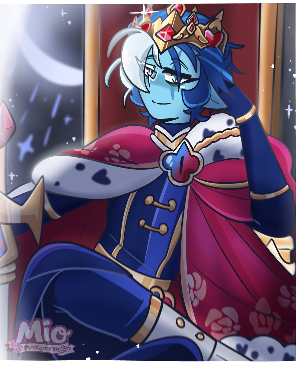 smilkysmocky's tweet photo. I drew this in a panicked daze within two hours last night I’ll make something better later but Oh My God my King-

#shadowmilkcookie #cookierunkingom https://t.co/Bx1rxLaS6p