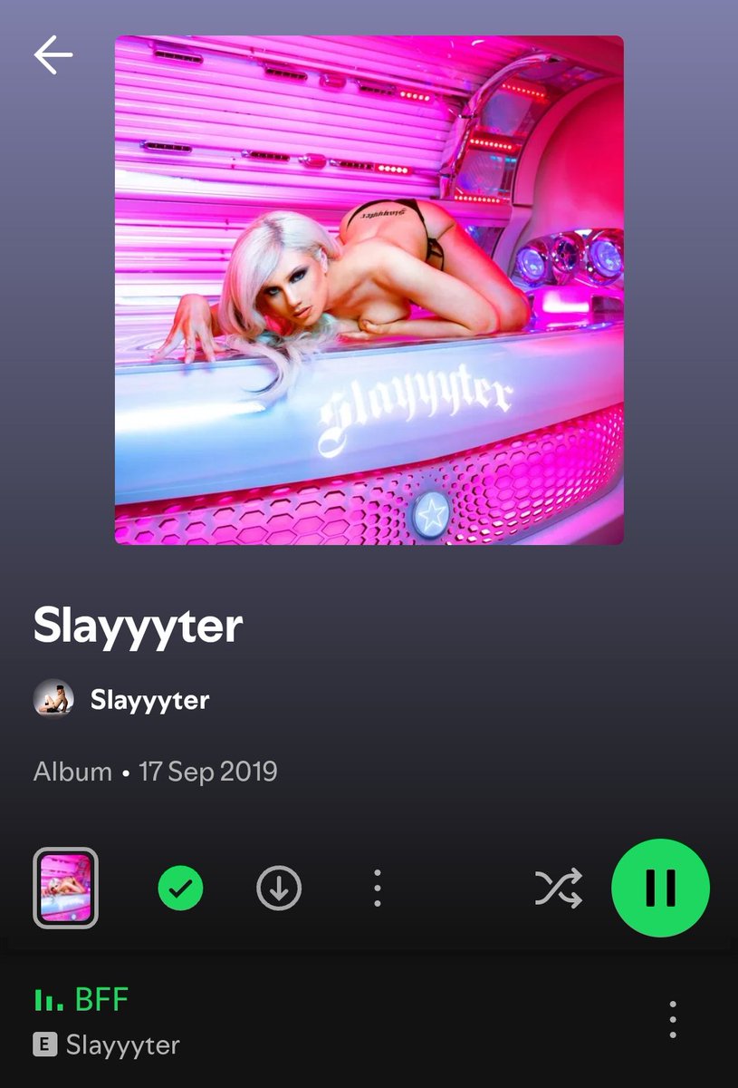 sancjaa's tweet photo. #firstlisten https://t.co/nVm9Xxs9yr