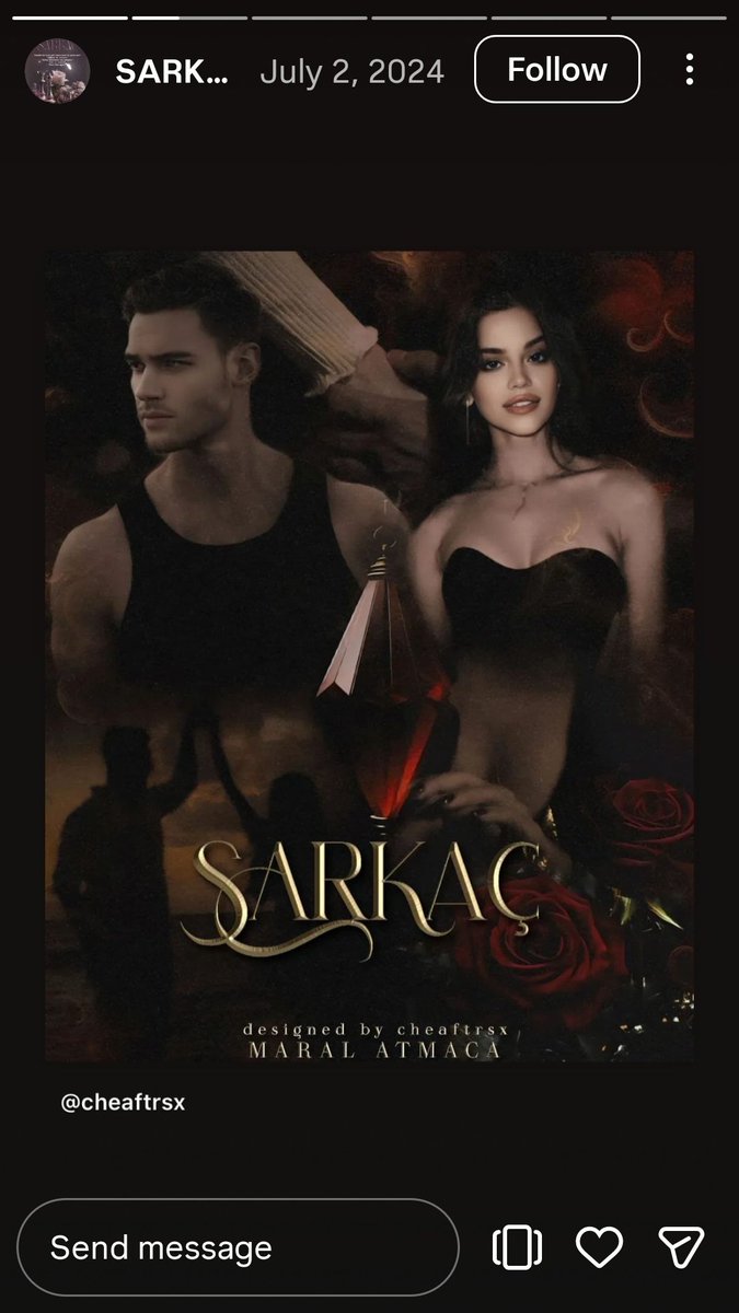 They say, Selin is one of the models, the prototype of Farah in the book "Sarkaç" by Maral Atmaca
#SelinYagcioglu