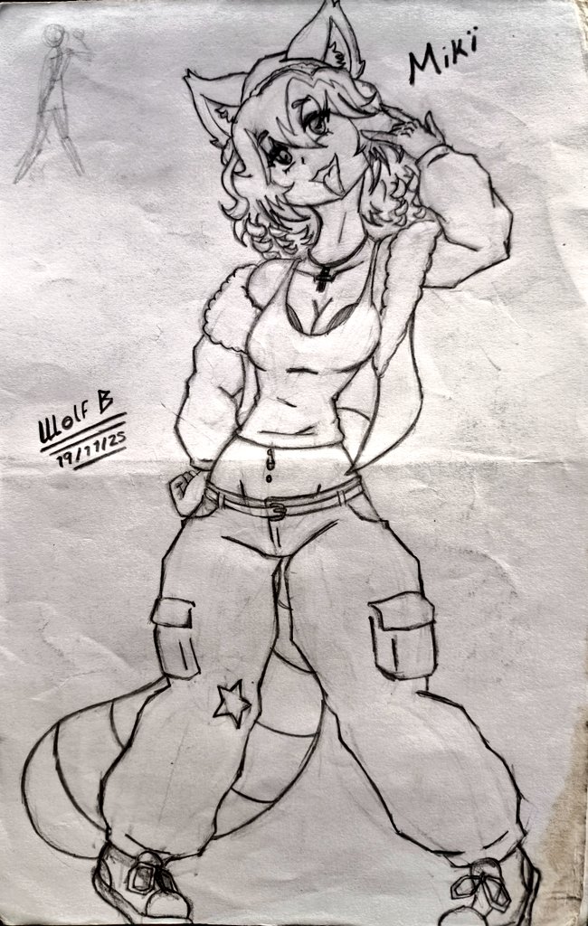 WolfBananaDraws's tweet photo. Nuevamente poniéndome al corriente, el dibujo lo tenía hace rato, pero no tengo constancia para subir cosas xd

#MikiStrim #Fanart #Vtuber https://t.co/YIkGvLDB6T