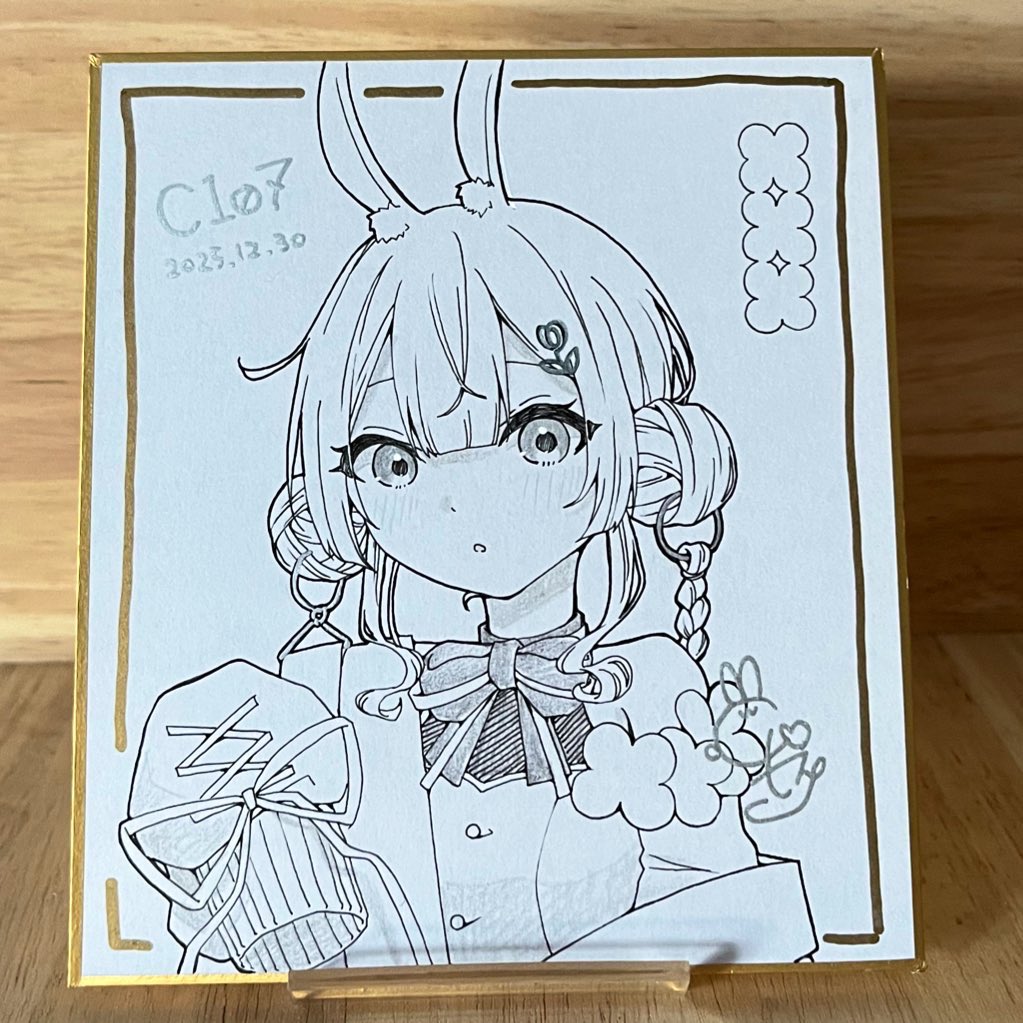 VGGC11th 色紙リクエスト受付】 ミニサイズの色紙のリクエストを