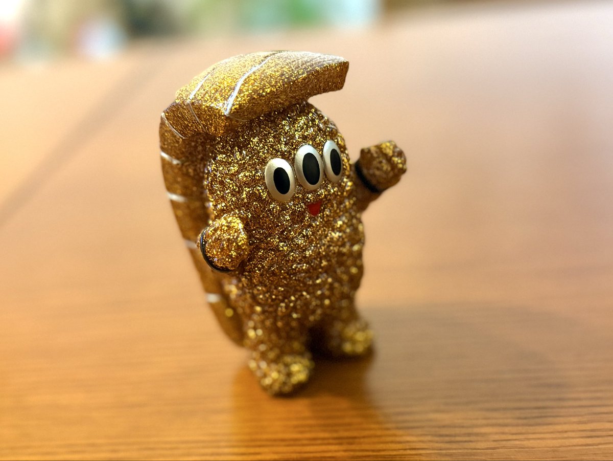 アートジャンキー One up 寿司レスラー 金ラメ ソフビ 新作，大人気