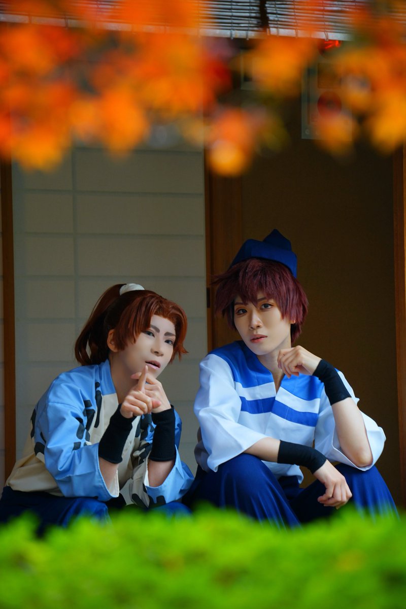 Cosplay
RKRN忍たま乱太郎🥷🥚
土井半助<a href="/mamoharu0608/">はるっち🐣@1/11忍ミュ🎤</a> 
山田利吉

利「こっそり見ている方達が居るんですよ、ほらあそこ」
半「ほんとだ」

📸:悠太<a href="/yutaphoto425/">悠太- ̗̀ 📷 ̖́</a>