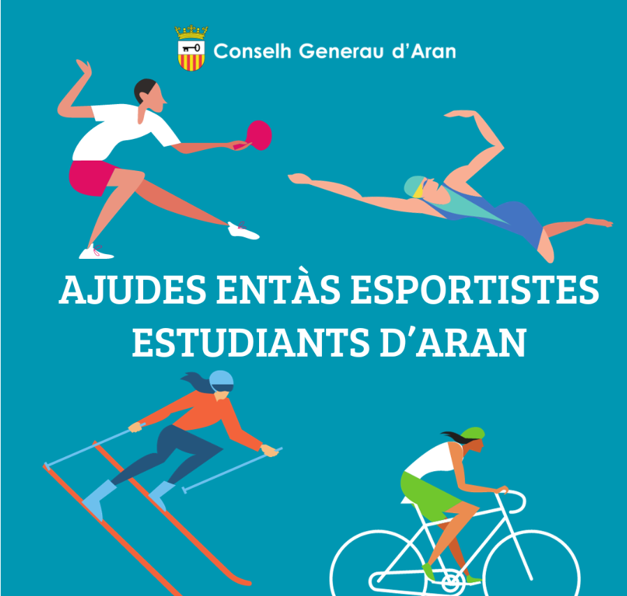 📚Dubèrt eth tèrme de sollicitud d’ajudes tà esportistes estudiants d’Aran.