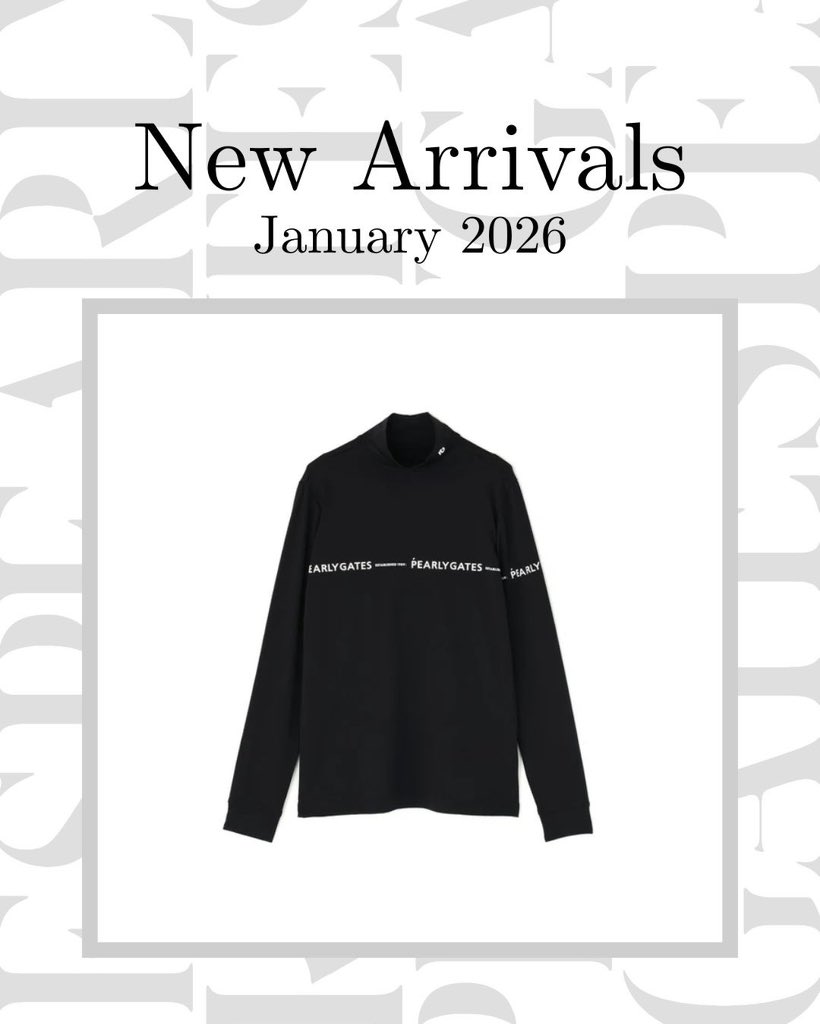 New Arrivals】 長袖ハイネックカットソー( ladies') #パーリーゲイツ