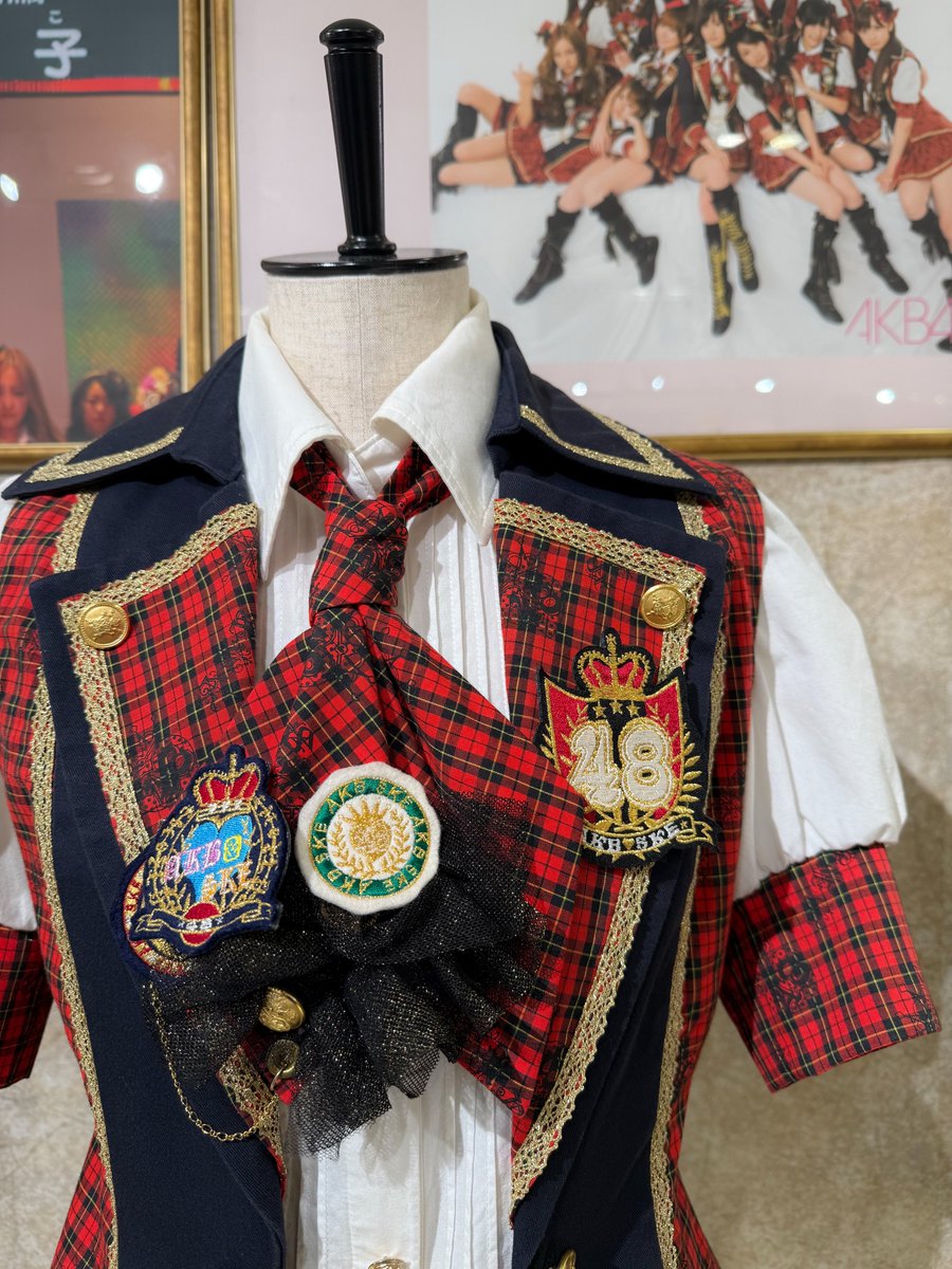 赤チェック衣装の装飾編 #AKB48大衣装展