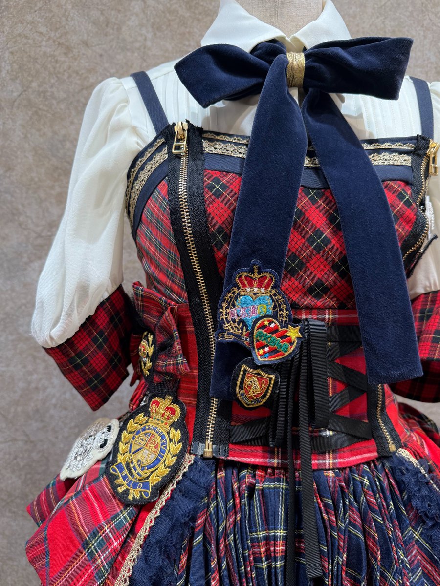 赤チェック衣装の装飾編 #AKB48大衣装展