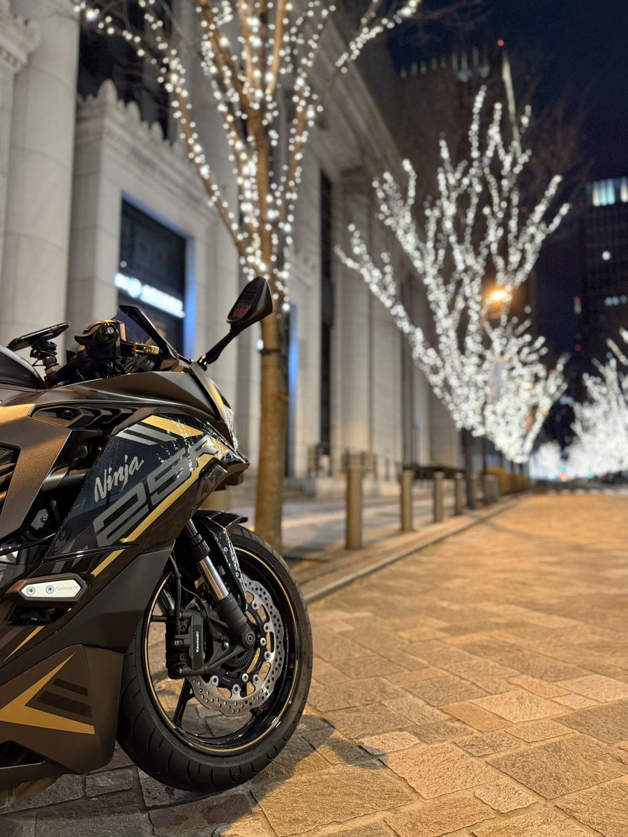 今日は令和8年1月9日である意味バイクの日らしい🤔 #zx25r #令和8年1月