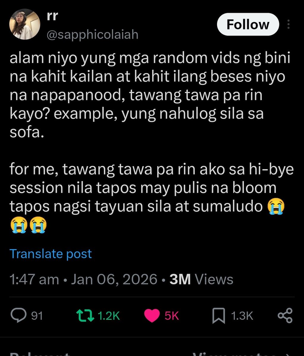MichaelGClement's tweet photo. Dear @BINI_ph @starmagicphils
Hope you see these engagements, look, Did it ever occur to you that this OP only have 1k+ followers yet got this 3 MILLION ENGAGEMENTS! Hahaha.
Make your account more human, engage, interact and post some #BINICore π
#BINI is beyond music, utilized that, they are effortlessly fun and funny and we are here for it.π