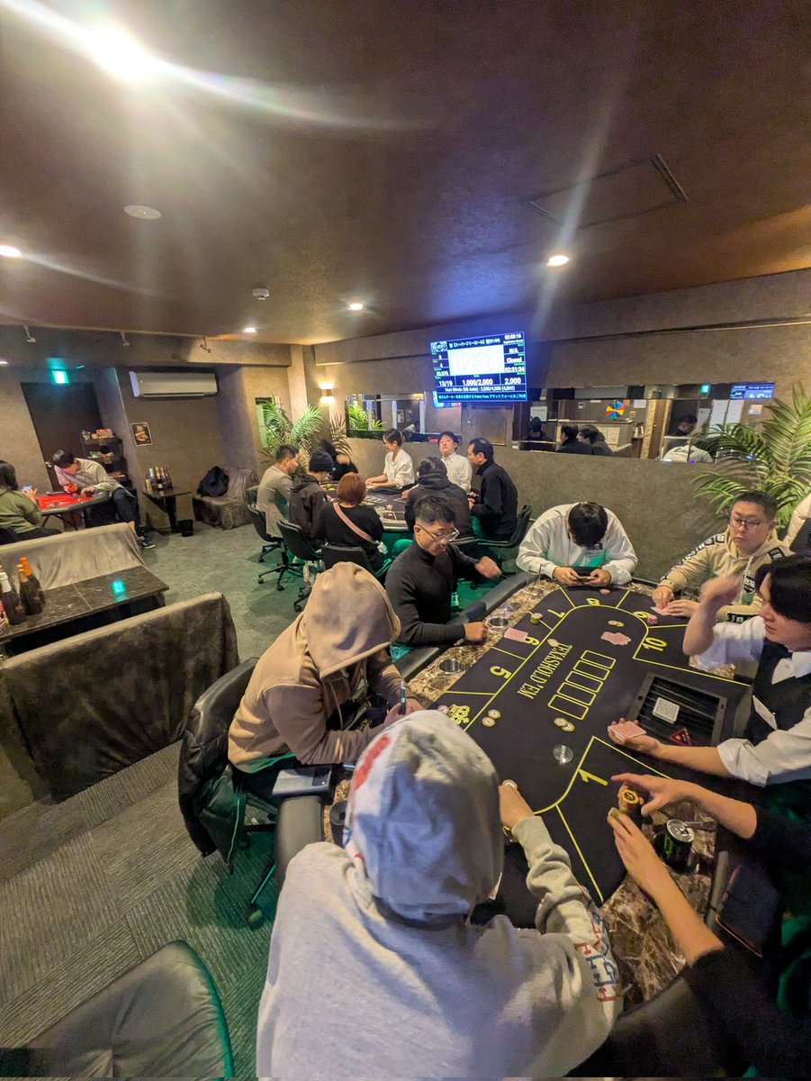 スーパーフリーロール13名 リング2名で進行中！