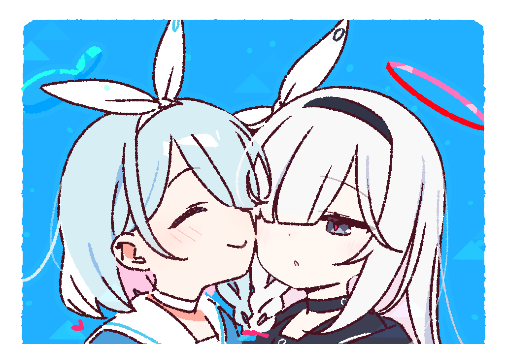 yoru_nine's tweet image. 仲良しアロナさんとプラナちゃん🐳