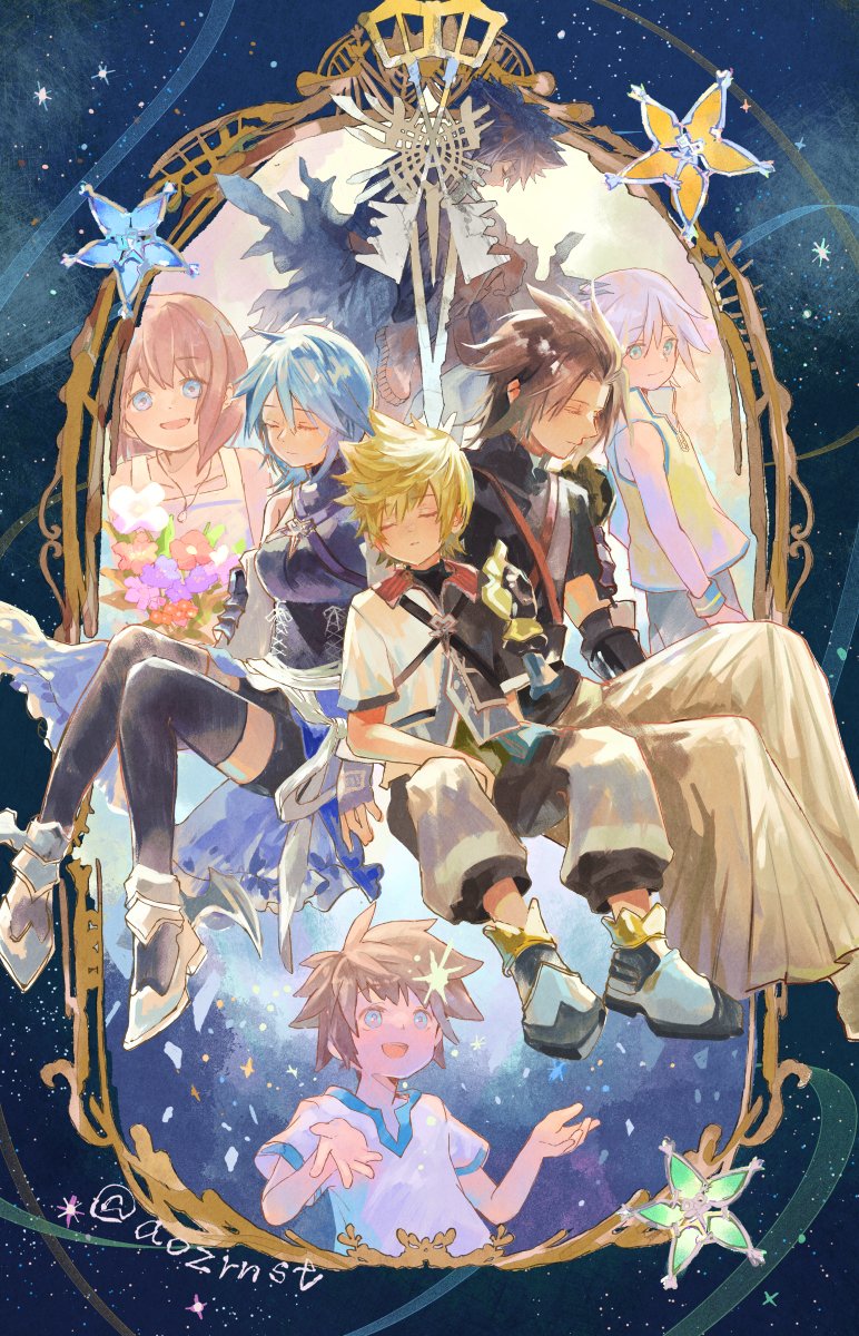 aozrnst's tweet image. #kingdomhearts
BbS、永遠に好きです