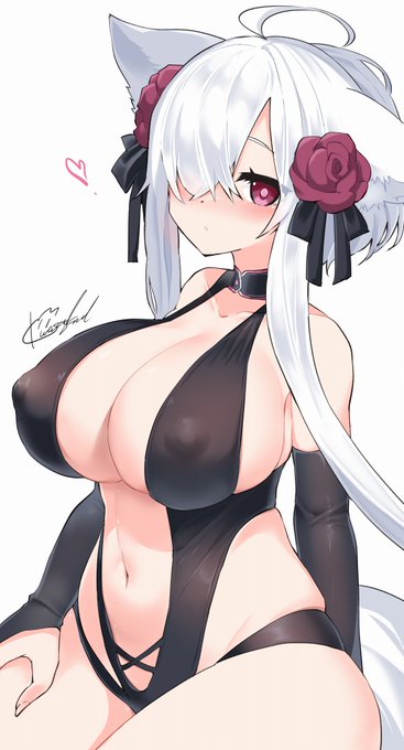 白毛並みジト目低め身長けもみみおっぱいが好きです 