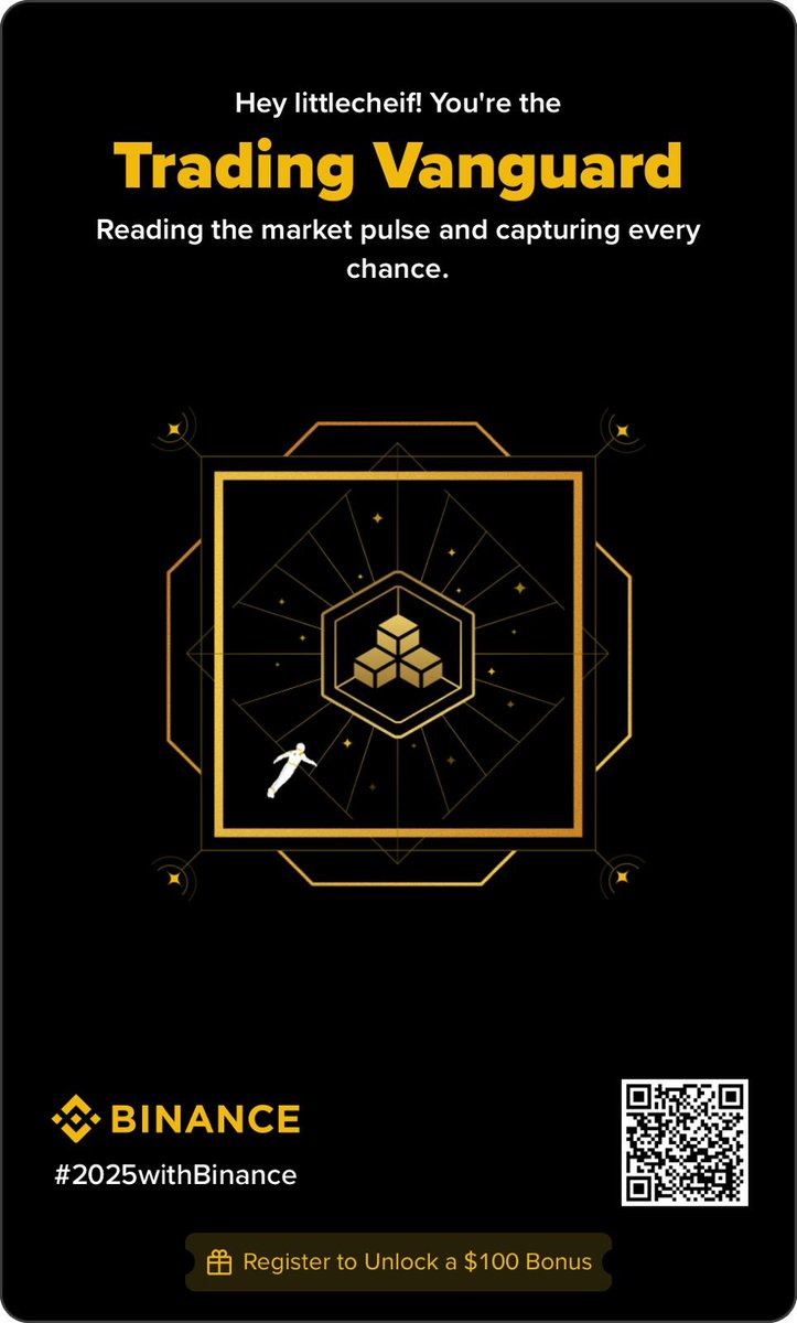 littlechef6969's tweet photo. @binance #2025withBinance 
 I was the Trading Vanguard because I kept reading the market pulse and never missed a real chance. https://t.co/9VPNucChDK