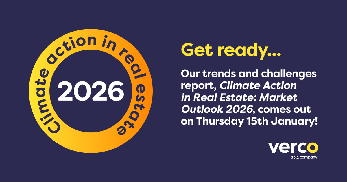 Mark your calendars for our annual report on the pressures, opportunities and priorities shaping the sector’s climate action agenda. We'll be sharing it with you on Thursday 15th January, so keep an eye on your emails and the Verco website!