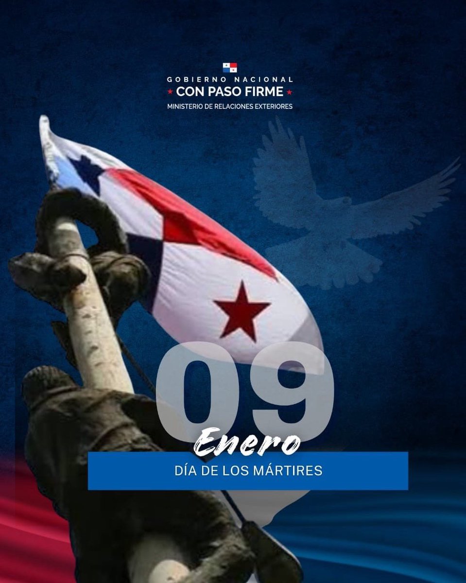 Al cumplirse hoy 62 años de la gesta heroica de 1964, recordamos con respeto y gratitud a los jóvenes estudiantes y ciudadanos que, con valentía, defendieron la integridad de nuestra nación.

9 de enero del 2026