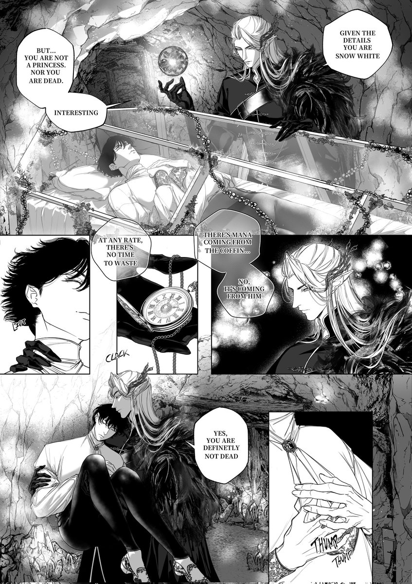 authorbread's tweet image. Snow White BL novel, "Mirror, Mirror on the Wall" revamped and debuted 🍎

❤️ Only on @tapas_app 

[🔗] tapas.io/episode/3692834

Artwork: Norei