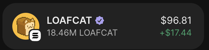 kryptosmarth's tweet photo. Ask yourself the question: what is your meme doing for you?
Itβs not much, but itβs honest workβ¦ while Iβm sleeping.
#MEMEBANK #STAKING
$LOAFCAT @LoafCatHQ https://t.co/j5dm9jb2Hz