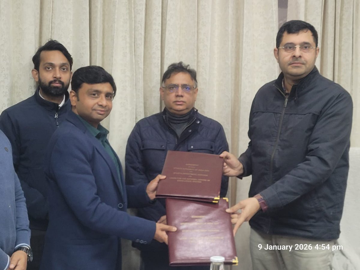 Strengthening the future of Indian Boxing 
Sports Authority of India(SAI) signs a landmark 20-year MoU with the Sports Department, Haryana, paving the way for sustained development, elite training, and excellence in Boxing. 🌟 <a href="/mansukhmandviya/">Dr Mansukh Mandaviya</a> <a href="/GauravgGautam/">Gaurav Gautam</a> <a href="/NayabSainiBJP/">Nayab Saini</a>