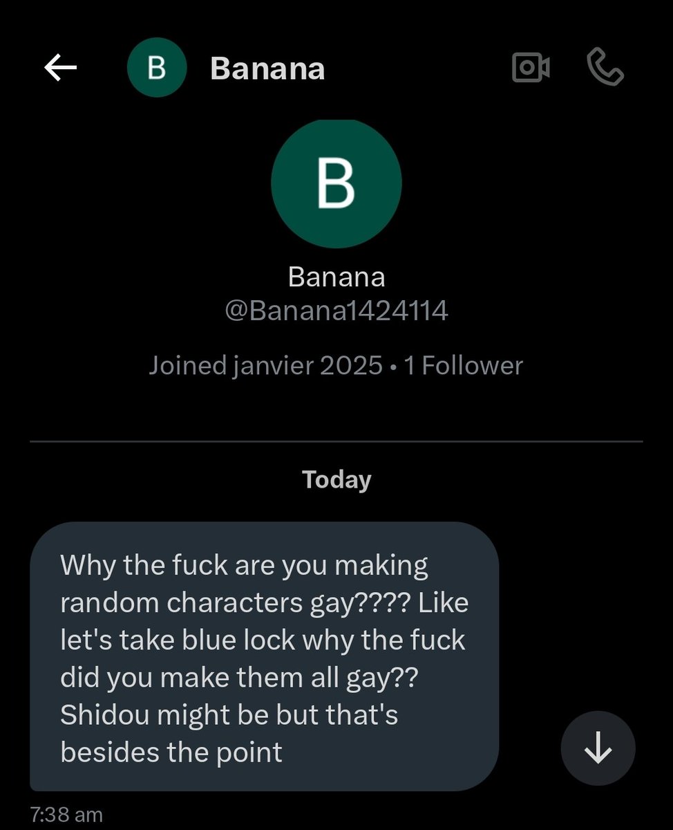 dokjaxie's tweet image. Thank you Banana for your dm I will think about it and respond to you one day ok