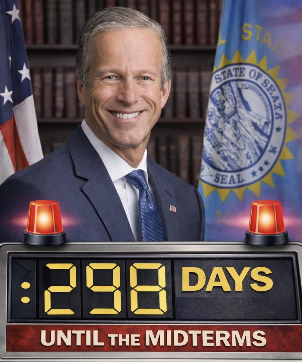 FFT1776's tweet image. 🚨 298 days until the midterms 🚨

Still no action on:
• Proof of citizenship
• Voter ID
• Same-day voting
• Paper ballots

Leader Thune, want these posts to stop? … Deliver the mandate.

📞 DC: (202) 224-2321