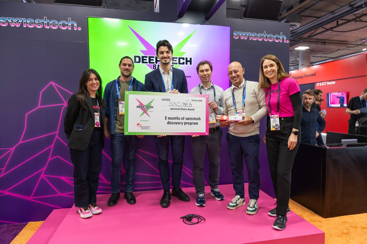 #swisstech tweet media