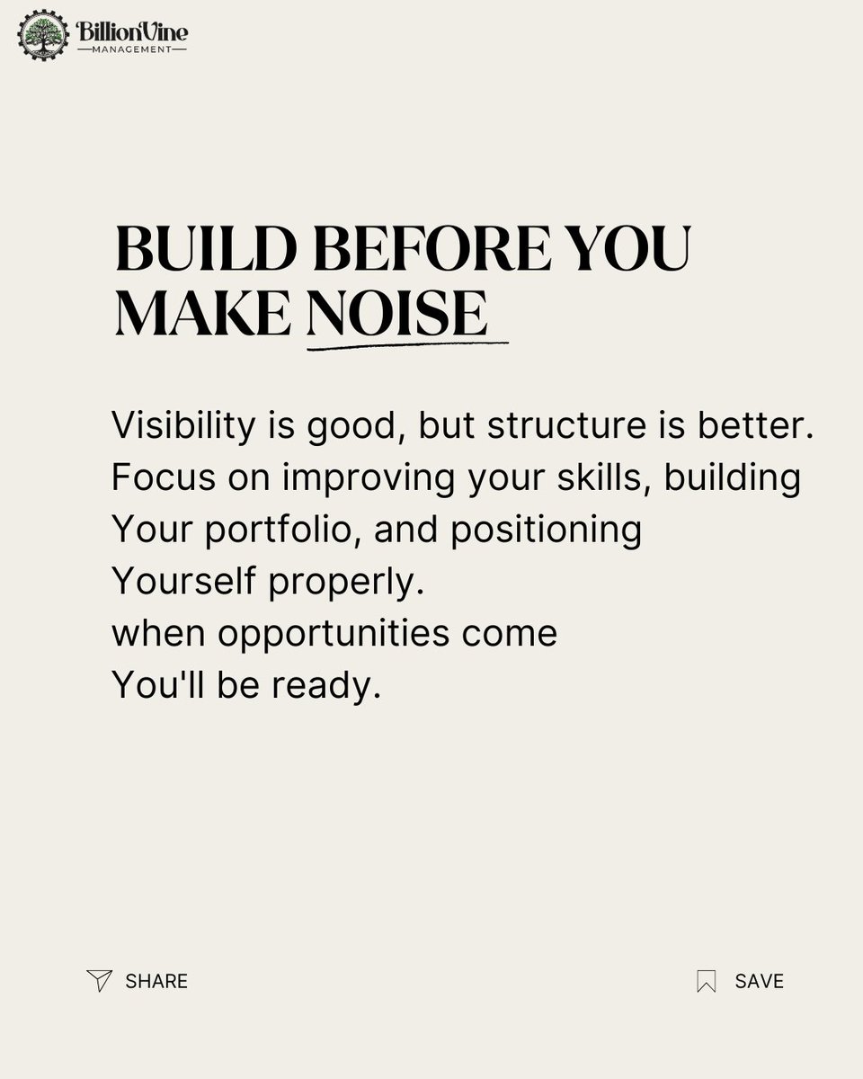 BVT_Management's tweet photo. New year, new mindset. 

Which of these is your biggest focus in 2026?

#billionvinemanagement #billiionvinetalent    #2026Mindset #CreativeBusiness #Goals #creative2026 https://t.co/20w7DOcWZQ