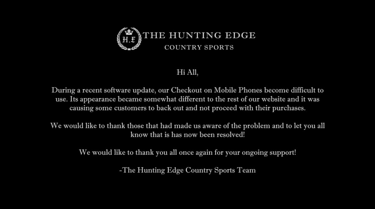 The Hunting Edge Country Sports tweet media