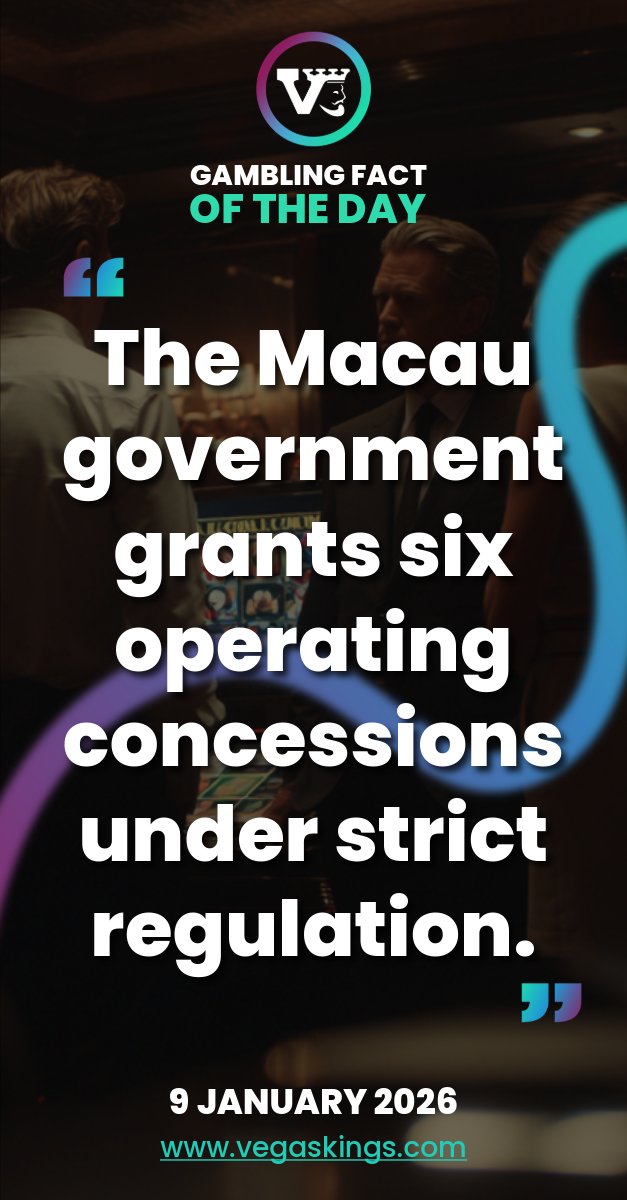 Macau runs on six concessions with strict oversight and non-gaming commitments. Exclusivity with accountability.🏮 Follow Vegas Kings - gambling industry legends since 1998.