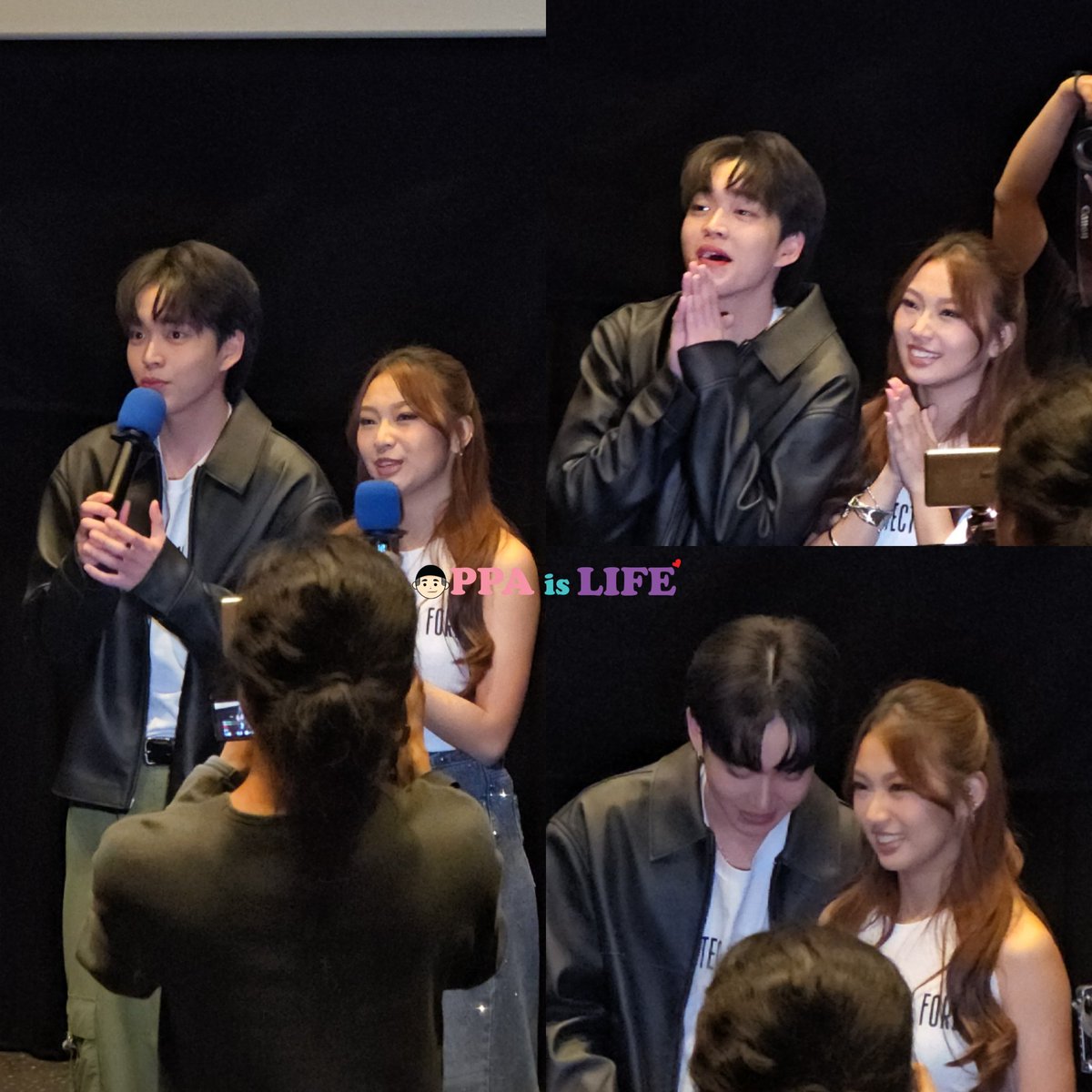 theoppaislife's tweet photo. Rabin Angeles and Angela Muji greeted the press at the special screening of the Philippine adaptation of the hit Korean film "A Warewolf Boy." It will be available in various cinemas this January 14.

#Awarewolfboyph #AngelaMuji #RabinAngeles https://t.co/7kOguOIH9y