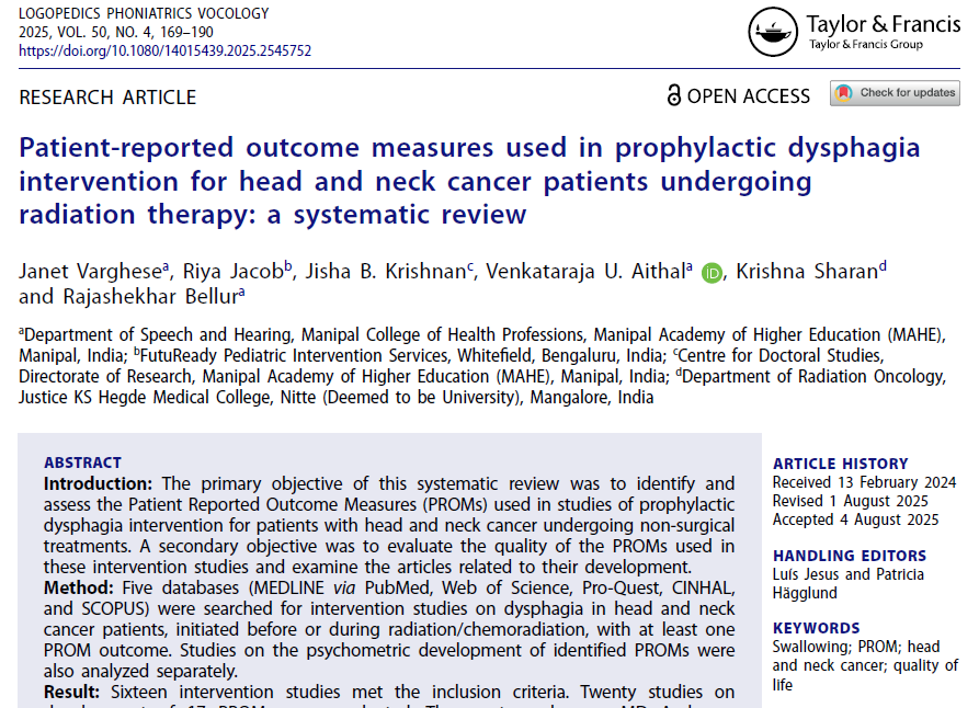 Logopedics Phoniatrics Vocology tweet media