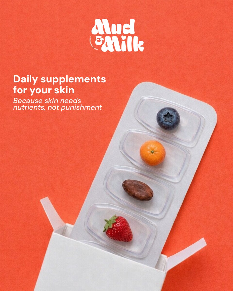 Good skin = what you use + how you live.
Protection. Balance. Showing up daily.

Mud &amp; Milk is almost here 🤍 Join the waitlist today!

#StayTuned #MudAndMilk #ComingSoon