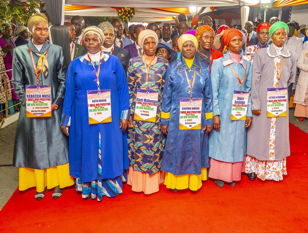 LillieMusungu's tweet image. After the doctors came out and declared that scientifically HIV the killer disease had no cure then JESUS stepped in and nullified the doctors report!
That's why #HIVCuredByJESUS