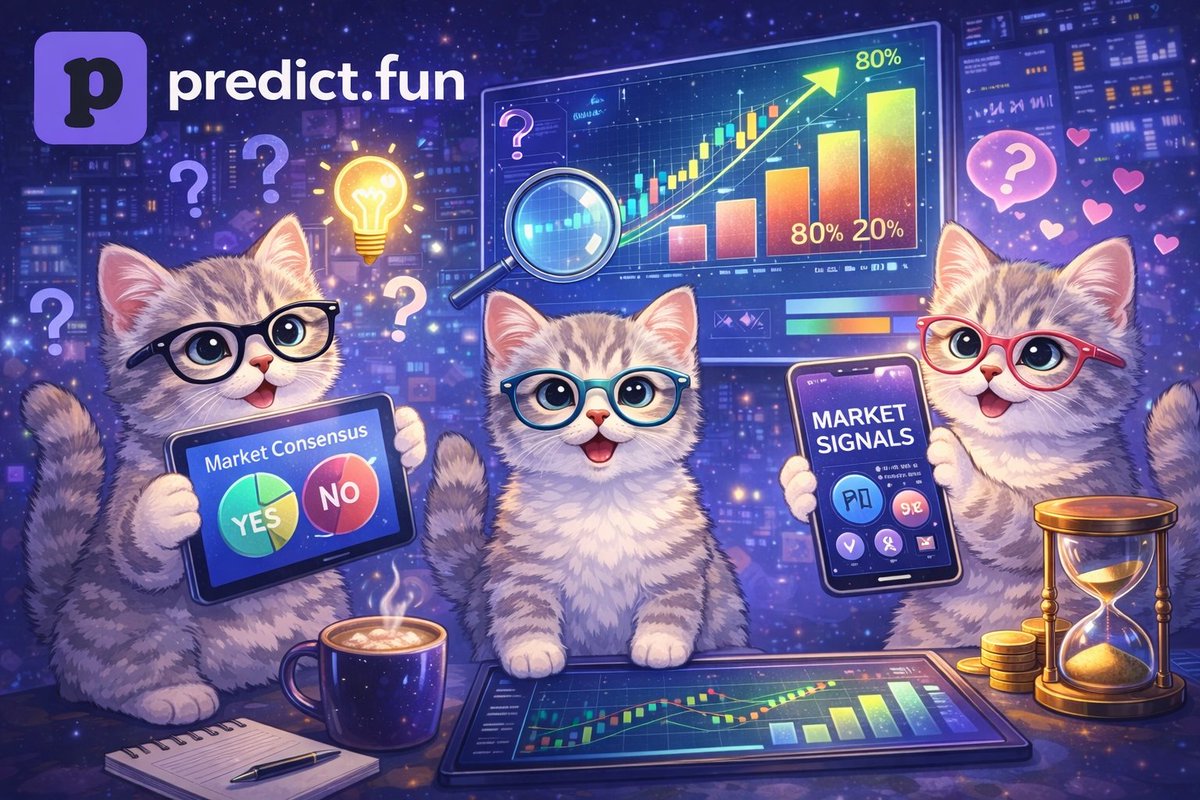 ถ้าคุณมอง <a href="/predictdotfun/">predict.fun</a> เป็นแค่การให้คนเดาอนาคต คุณอาจพลาดความจริงไปครึ่งหนึ่ง สำหรับผมมันคือเครื่องมืออ่านความคิดของตลาดแบบเรียลไทม์มากกว่า

เราทุกคนอยู่ในโลกที่ข้อมูลเยอะแต่ signal น้อย บน X เต็มไปด้วย hype และ thread ที่ engagement และ echo chamber