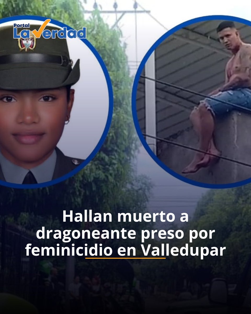 El  dragoneante del Inpec, Jovany Mauricio Durán Quintero, 29 años, quien estaba privado de la libertad por feminicidio, apareció muerto hoy en la cárcel Judicial de Valledupar.

Las primeras informaciones indican que el detenido fue encontrado sin vida en su celda, al parecer,
