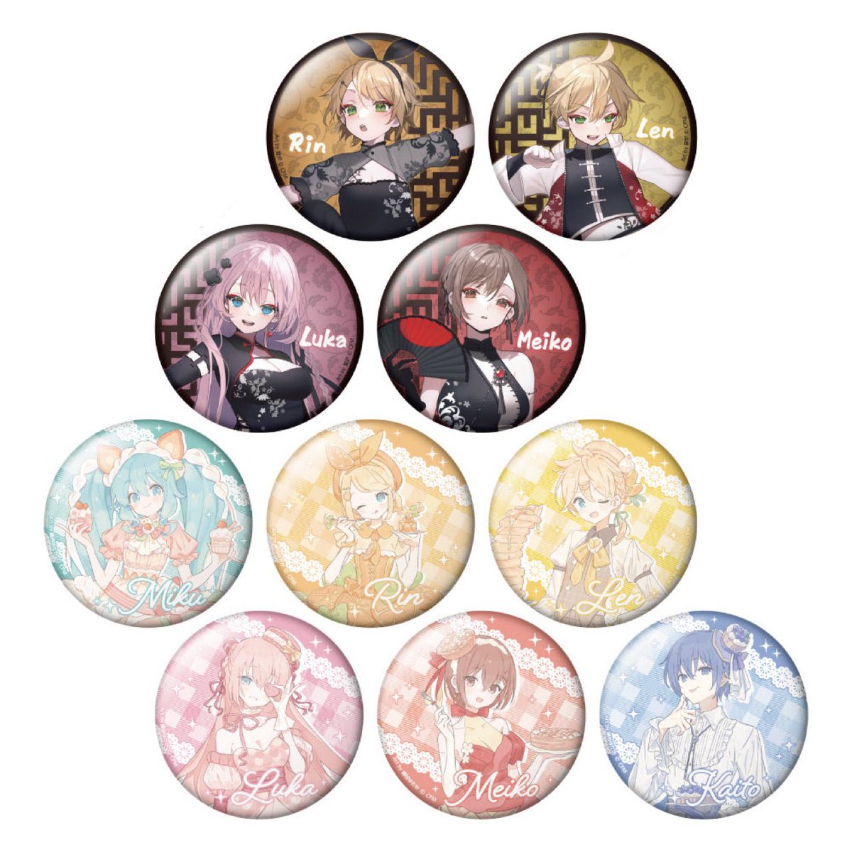 🏷️【交換/譲渡】39culture 缶バッジ チャイナ スイーツ 2023EXTRA