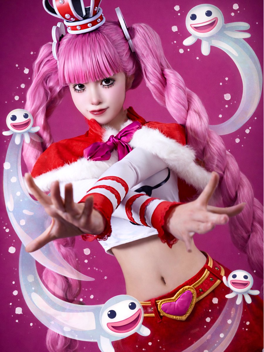 O8sum1's tweet image. cos #cosplay 
ONEPIECE 🩷 Perona
⠀
“ ネガティブ・ホロウ ”
👻Negative Hollow👻