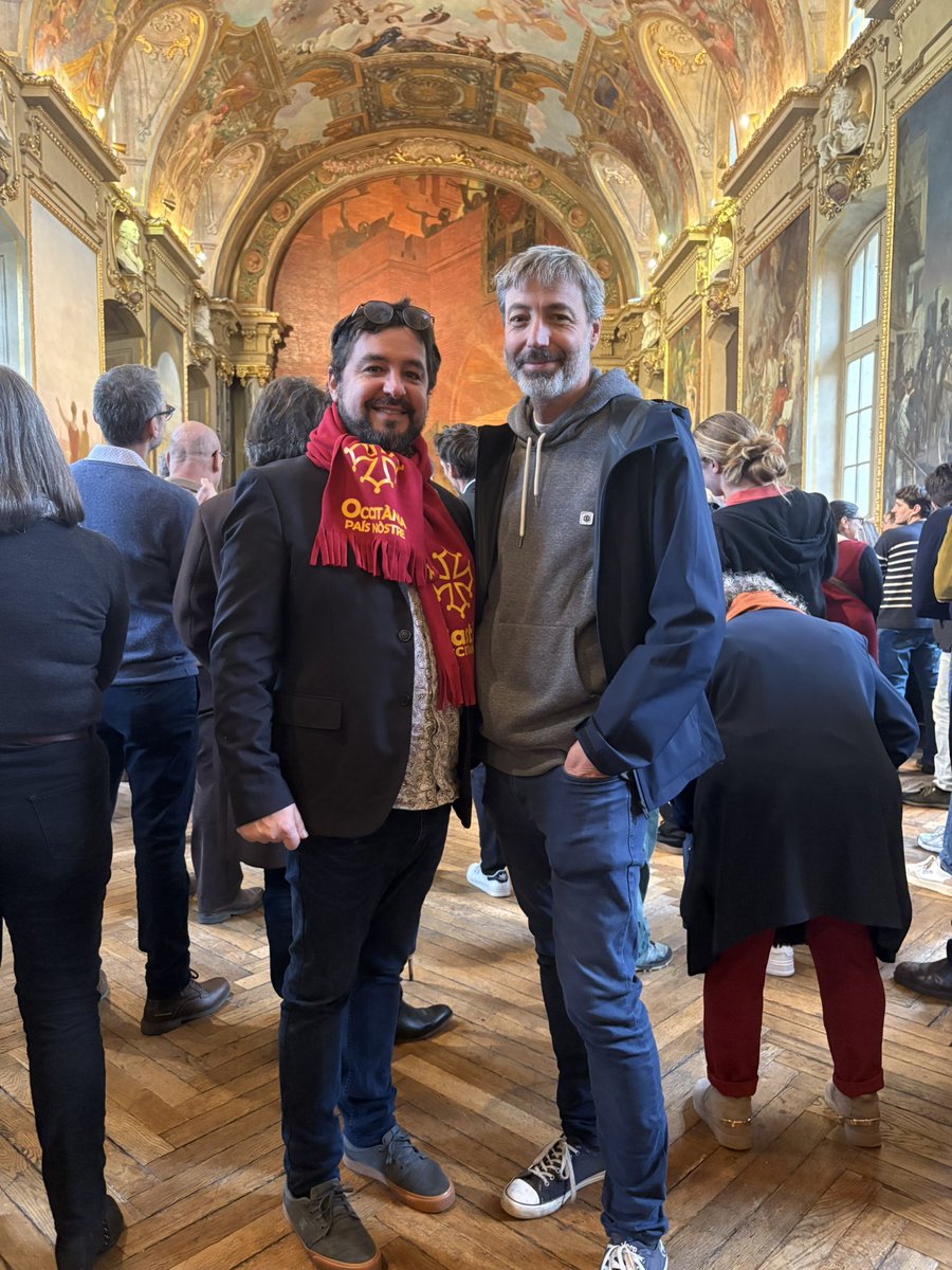 Le président de Convivéncia lors de la commémoration annuelle de la Charte des Libertés Communales à Toulouse.

En 1189, les Tolosans prenguèron per la fòrça lo dret d’organizar republicament la politica de la vila. Ara, ne fan una comemoracion oficiala cada annada.
<a href="/Toulouse/">Toulouse - Mairie et Métropole</a>