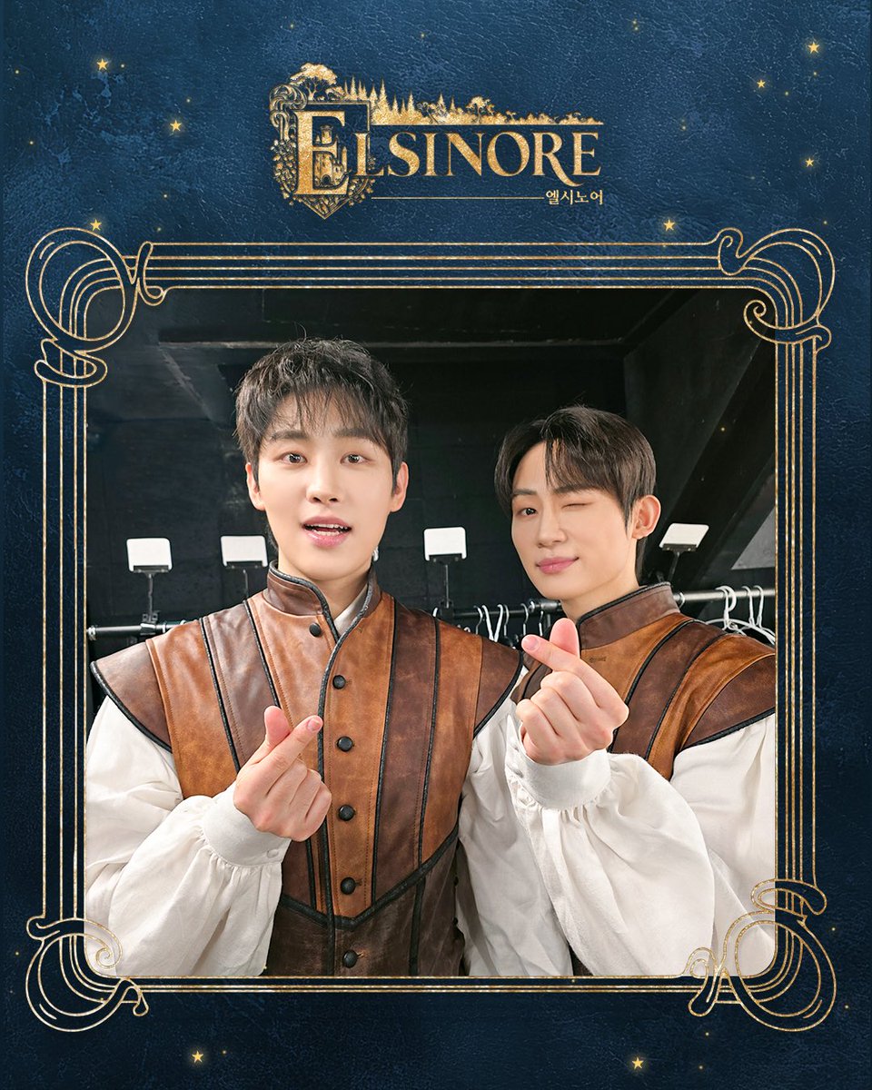 [#엘시노어] 첫공 페어컷 공개🏰

엘시노어 성의 깊은 밤에 함께해 주신
관객 여러분 감사합니다.

🛡️ 버나르도 役ㅣ #김경록
✒️ 프란시스코 役ㅣ #신은호

-
연극 <엘시노어>
𝟐𝟎𝟐𝟔.𝟎𝟏.𝟎𝟖 - 𝟐𝟎𝟐𝟔.𝟎𝟑.𝟐𝟗
JS아트홀