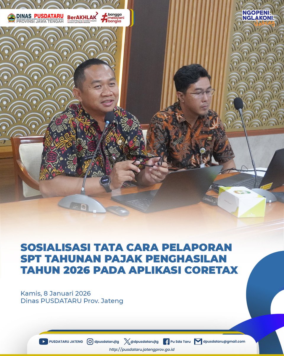Dinas PUSDATARU Jateng tweet media