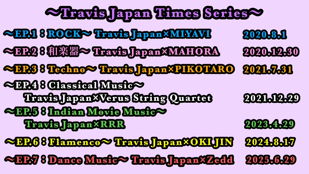 TravisJapan Times Series Compilation TVerでのおかわり視聴は1/10(土