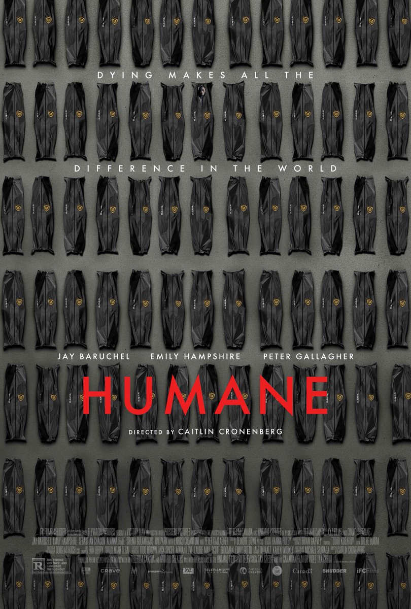 TerrorAdiccion's tweet photo. A raíz de un colapso medioambiental que obliga a la humanidad a reducir su población en un 20 %, una cena familiar será un caos cuando el plan del padre de inscribirse en el programa de eutanasia del gobierno salga terriblemente mal.

"Humane", en Movistar. Dirige una Cronemberg. https://t.co/CkiKMTrsfx