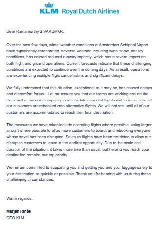 r_sivakumar's tweet photo. @KLM I don't think you actually understand anything. I traveled through Amsterdam on Jan 2, 3 2026. Beyond the complete breakdown it was the absolute lack of empathy that was appalling, from the handful of KLM ground staff. At 7pm they closed the counter and went home. Wow! https://t.co/UFWGb90Rf5