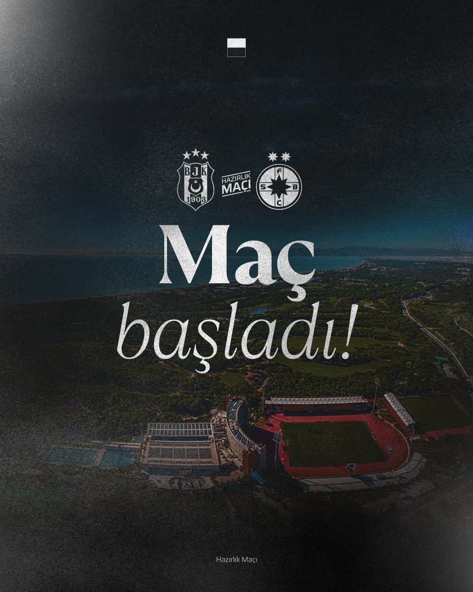 Beşiktaş - FCSB | Hazırlık Maçı

Karşılaşma başladı.

Canlı yayın 👉 youtube.com/watch?v=C_CdbA…