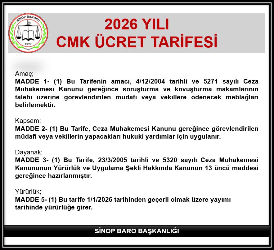 Sinop Barosu tweet media