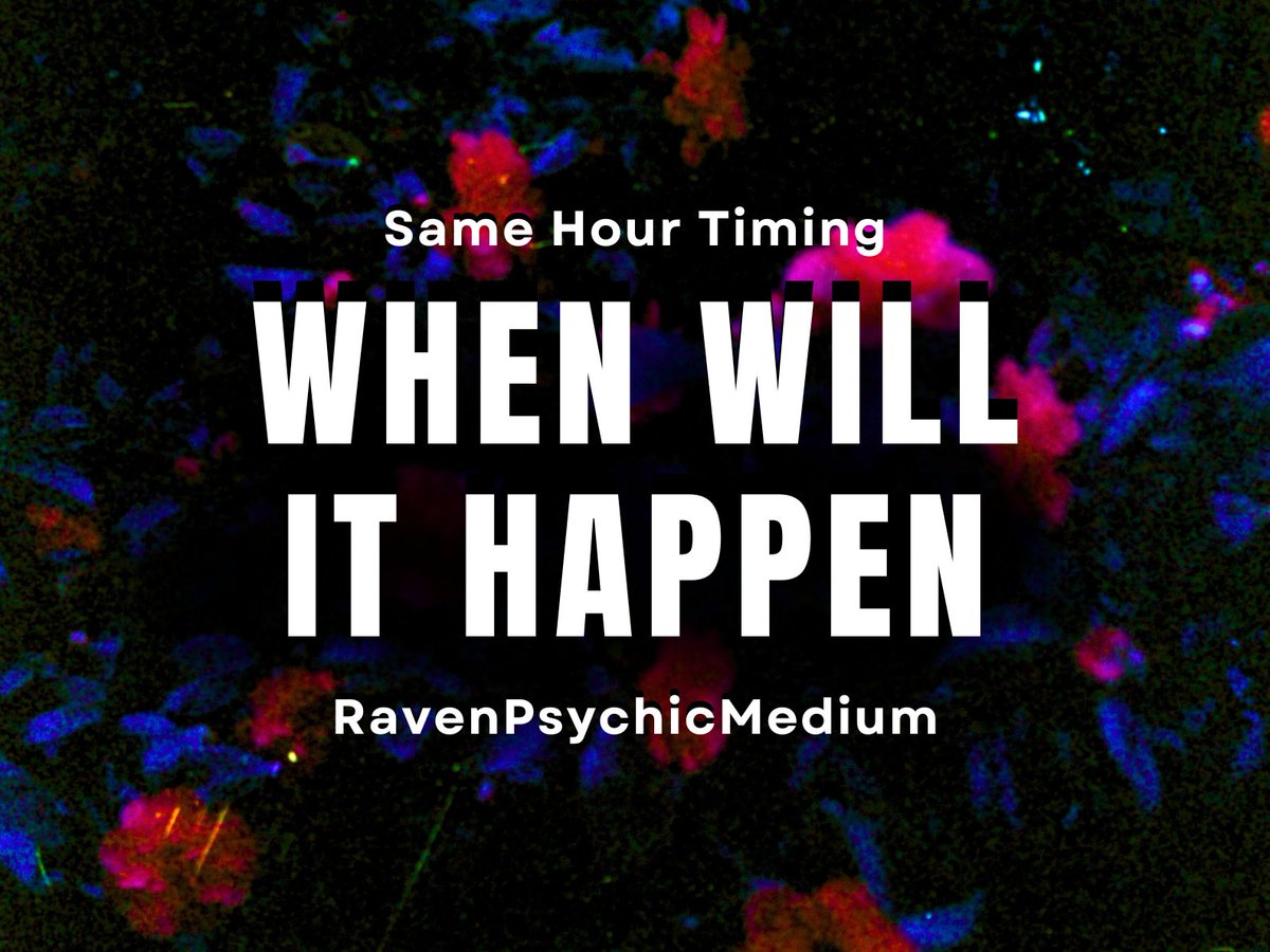 ravenpsychic_'s tweet photo. #whenwillithappen #timingreading #etsy #toppsychics #topratedpsychicsetsy Same Hour Timing Reading: Love, Career, Home - Accurate Prediction https://t.co/Im4aAA9WlG via @Etsy https://t.co/xiFsu5064B https://t.co/9qJRxFPIXw