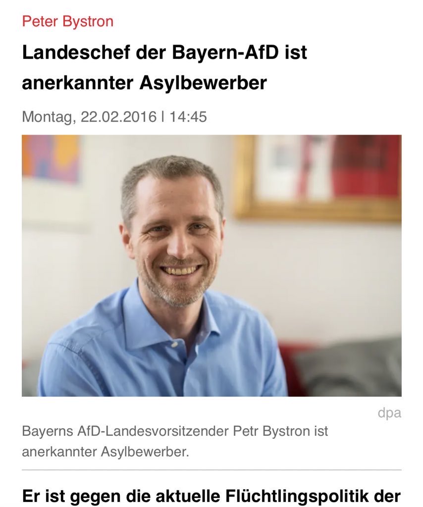 <a href="/PetrBystronAfD/">Petr Bystron</a> Wir müssen über Deine Rückführung sprechen.