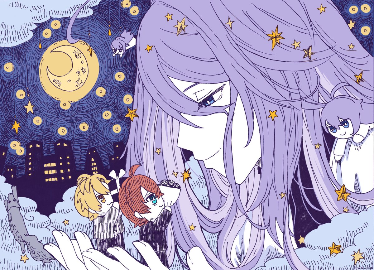 再掲なのでタグつけませんが寂雷先生誕生日おめでとうございます✨🐺🌙✨️